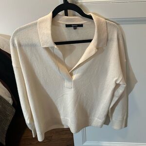 Quince Mongolian cashmere polo